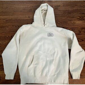 Jetty Seasnake Pullover Ivory Hoodie Mens 2XL Logo Lakelife Cabincore Travel